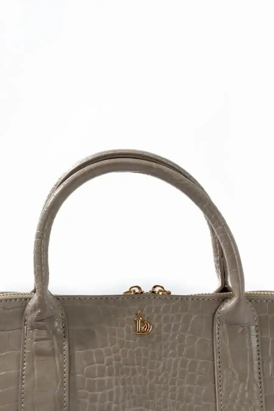 Elegant Crocodile Pattern Mini Handbag