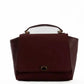 Solid Suede & Leather Elegant Handbag