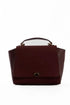 Solid Suede & Leather Elegant Handbag