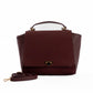 Solid Suede & Leather Elegant Handbag