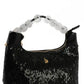 Shiny Reptile Pattern Evening Mini Bag