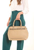 Everyday Handbag with Decorative Leopard Strap