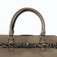 Everyday Handbag with Decorative Leopard Strap