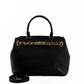 Everyday Handbag with Decorative Leopard Strap