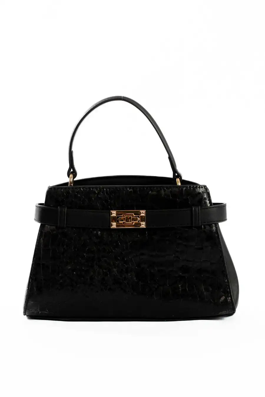 Simple & Elegant Solid Handbag