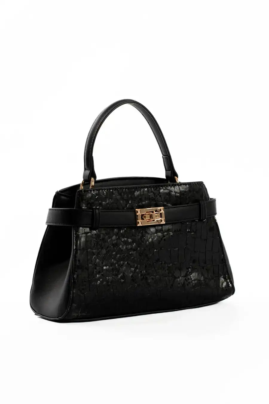 Simple & Elegant Solid Handbag