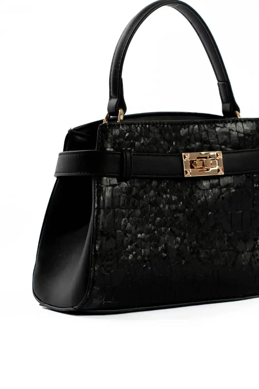 Simple & Elegant Solid Handbag