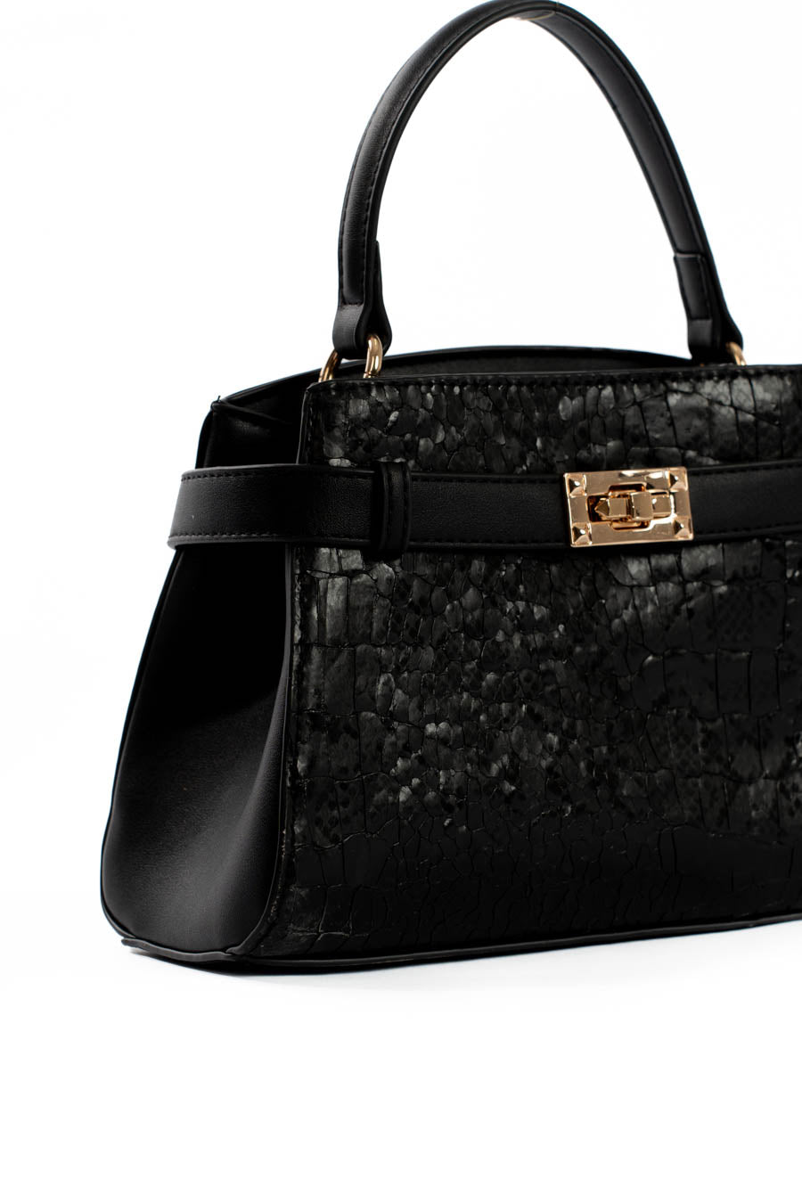 Simple & Elegant Solid Handbag