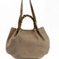 Natural Textured Shoulder Bag