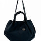 Midnight Braided Shoulder Bag