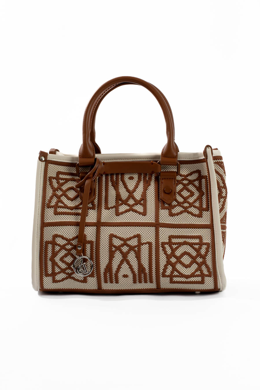 Embroidered Elegant Crochet Handbag