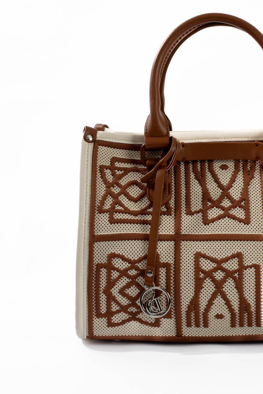 Embroidered Elegant Crochet Handbag