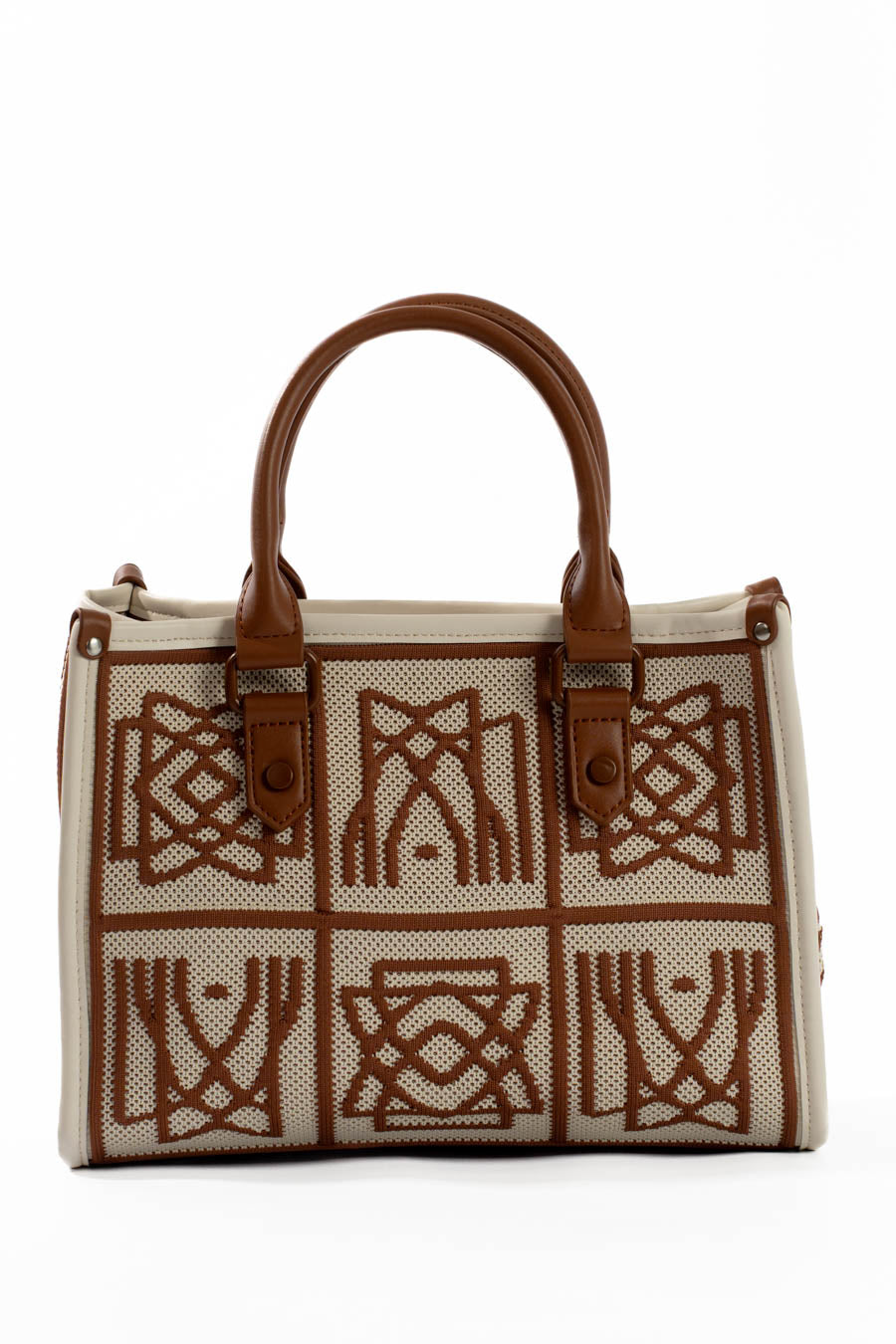 Embroidered Elegant Crochet Handbag