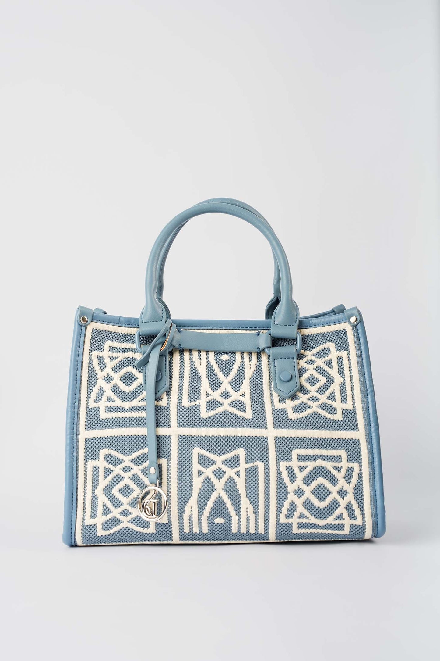 Embroidered Elegant Crochet Handbag