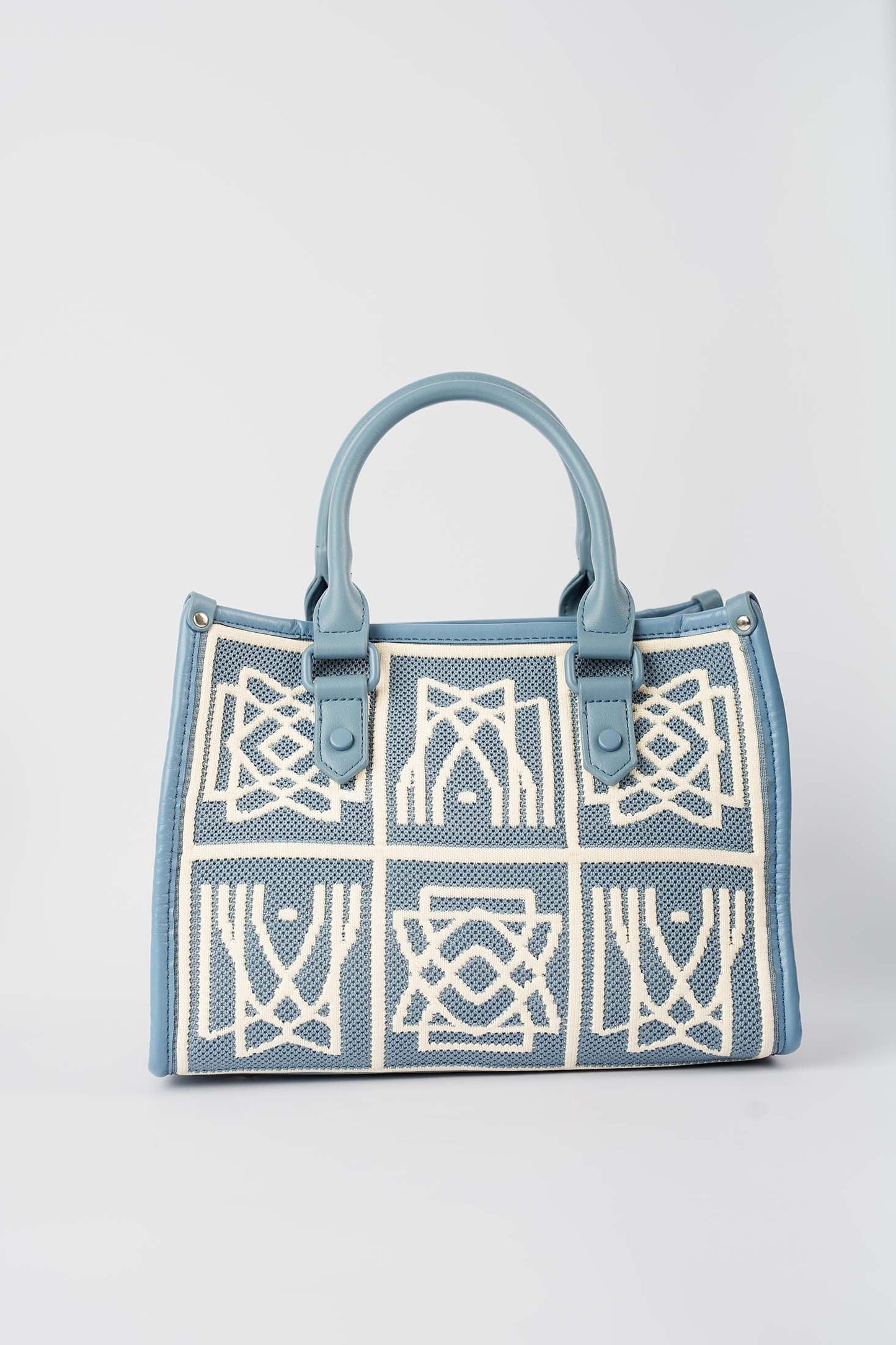 Embroidered Elegant Crochet Handbag