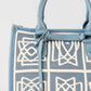 Embroidered Elegant Crochet Handbag