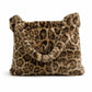 Leopard Faux Fur Shoulder Bag
