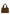 Cognac Structured Top-Handle Bag