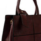 Maroon Structured Handbag