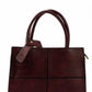 Maroon Structured Handbag