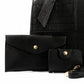 Midnight Textured Structured Handbag