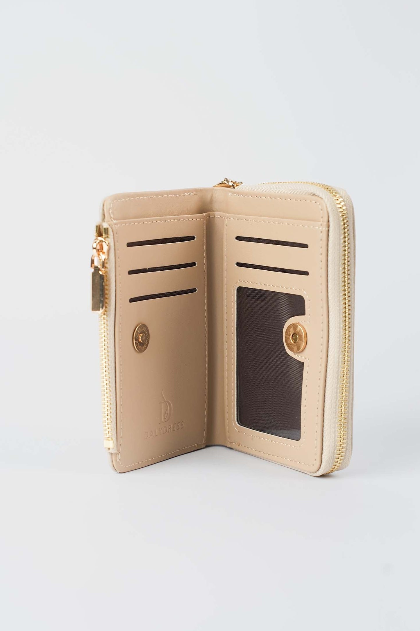 Premium Box-Shape Zip Wallet