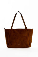 Solid Suede Stylish Shoulder-Bag