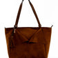 Solid Suede Stylish Shoulder-Bag