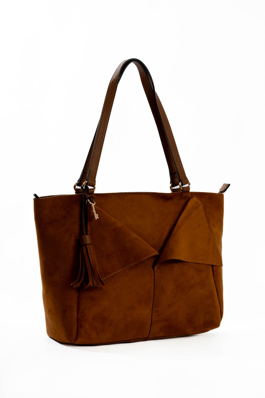 Solid Suede Stylish Shoulder-Bag