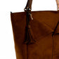 Solid Suede Stylish Shoulder-Bag