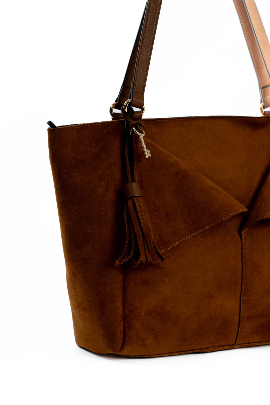 Solid Suede Stylish Shoulder-Bag
