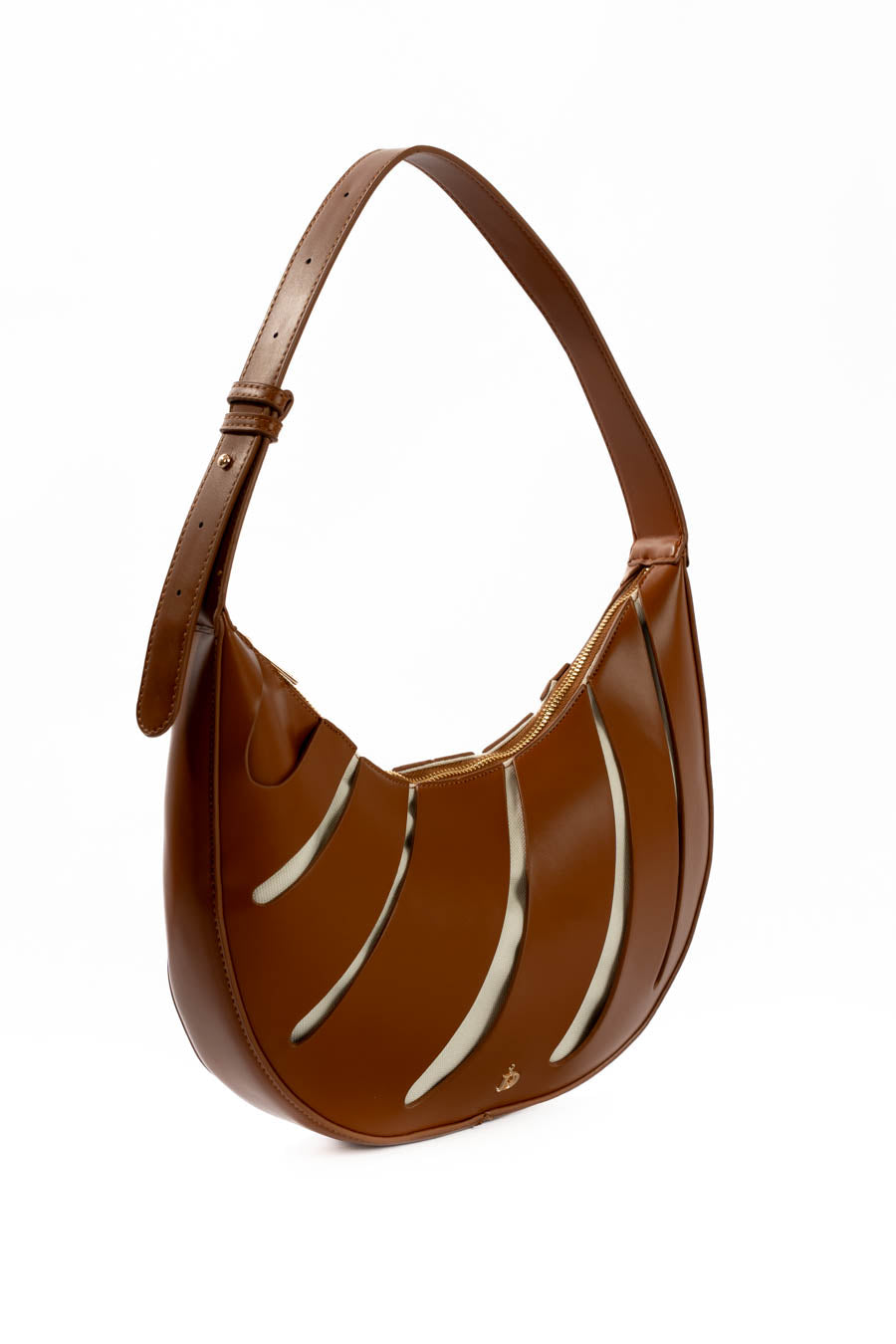 Everyday Leather Crescent Shoulder-Bag
