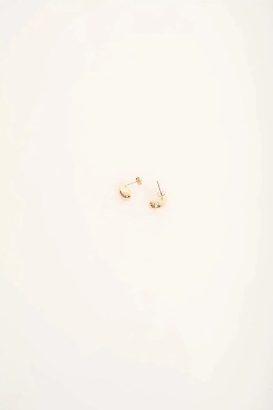 Minimal Teardrop Stud Earrings