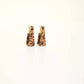 Woven Pattern Drop Earrings