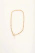 Radiant Pearl-Accent Chain Necklace