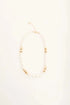 White with Golden Beads Harmony Necklace