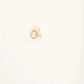 Abstract Hollow Ring in Gold Finish