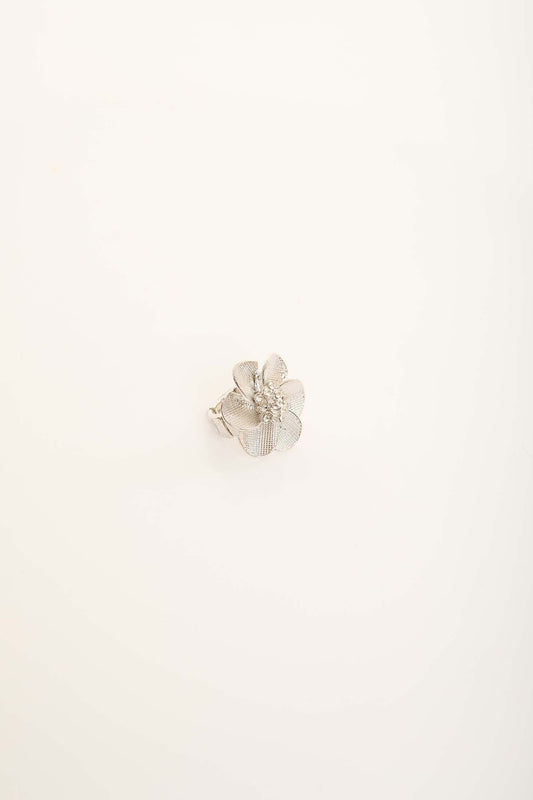 Floral Inspired Silver Ring Design