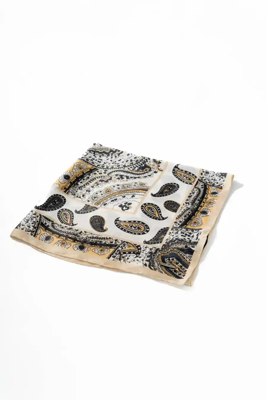 Paisley Patterned Square Scarf