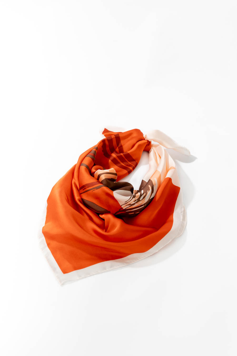 Abstract Pattern Square Scarf Design