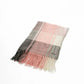 Fringed Checked Scarf Design