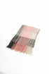 Fringed Checked Scarf Design