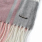 Fringed Checked Scarf Design