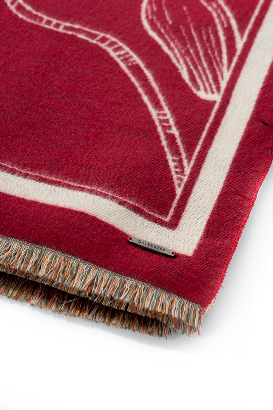 Floral Slip On Soft Fashion Scarf