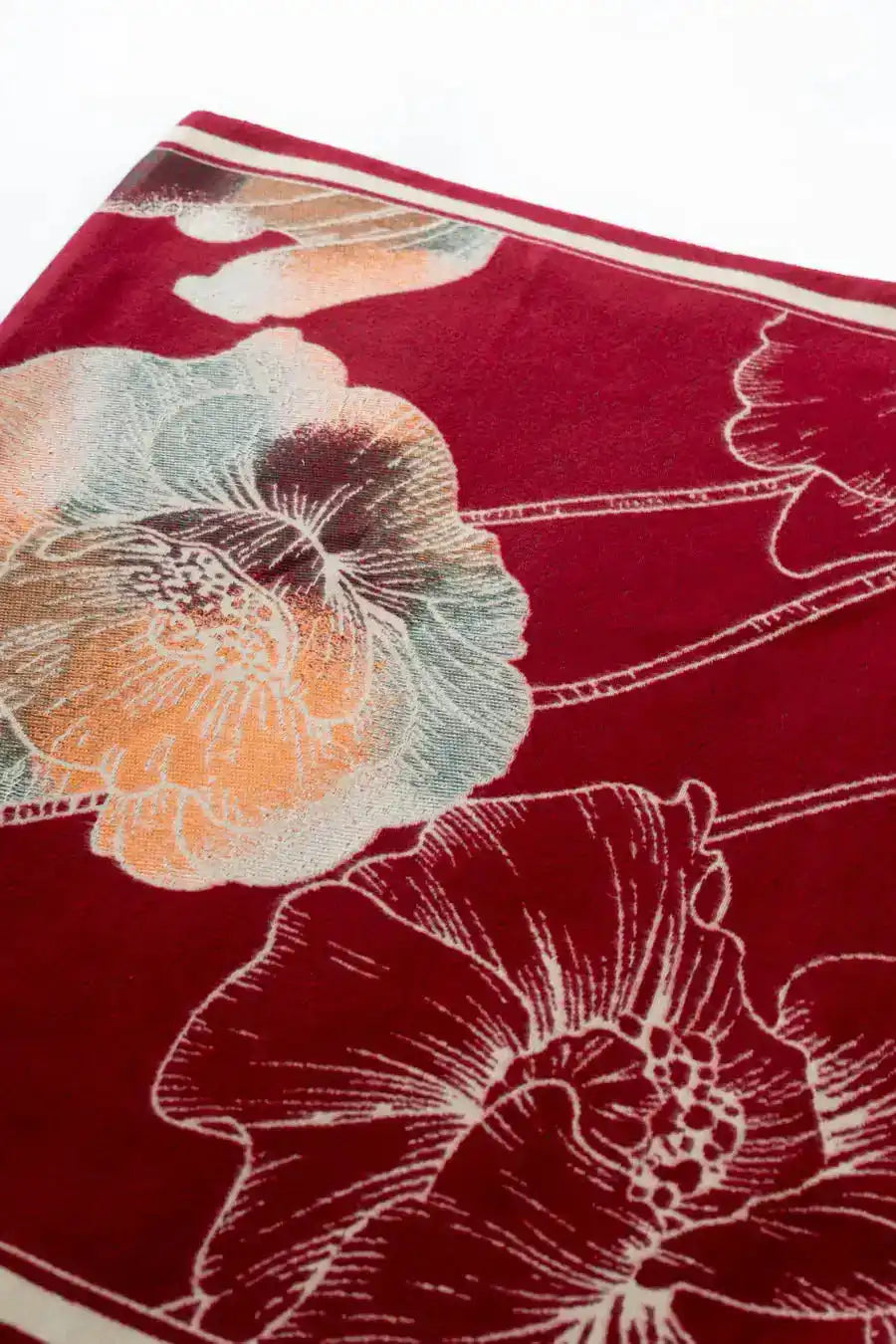Floral Slip On Soft Fashion Scarf