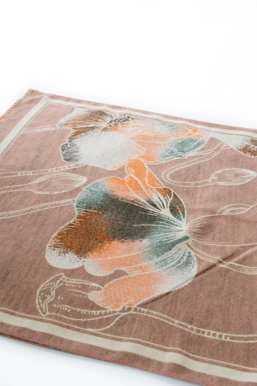 Floral Slip On Soft Fashion Scarf