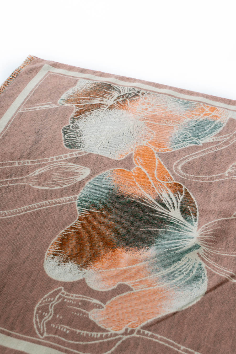 Floral Slip On Soft Fashion Scarf