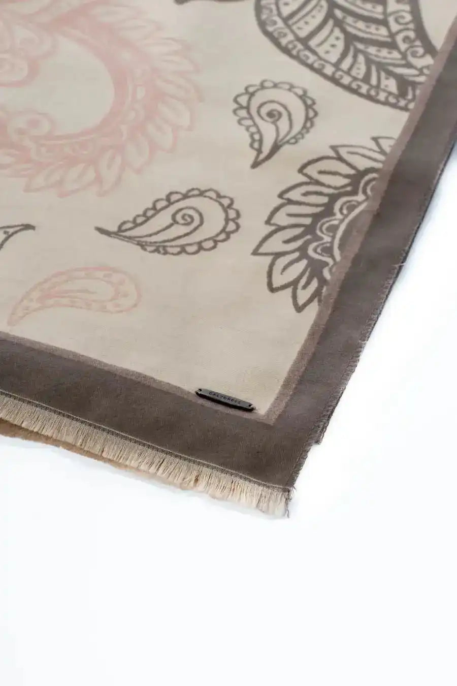 Paisley Border Lightweight Scarf