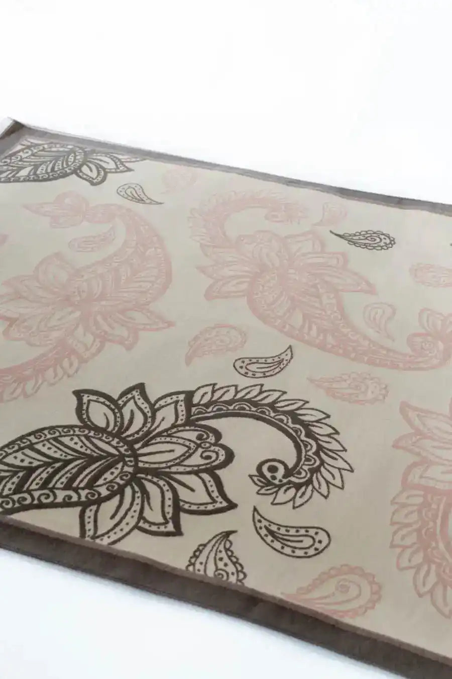 Paisley Border Lightweight Scarf