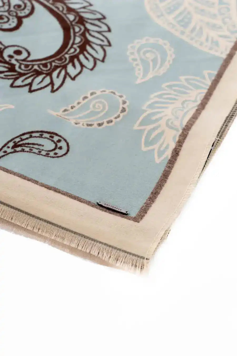 Paisley Border Lightweight Scarf